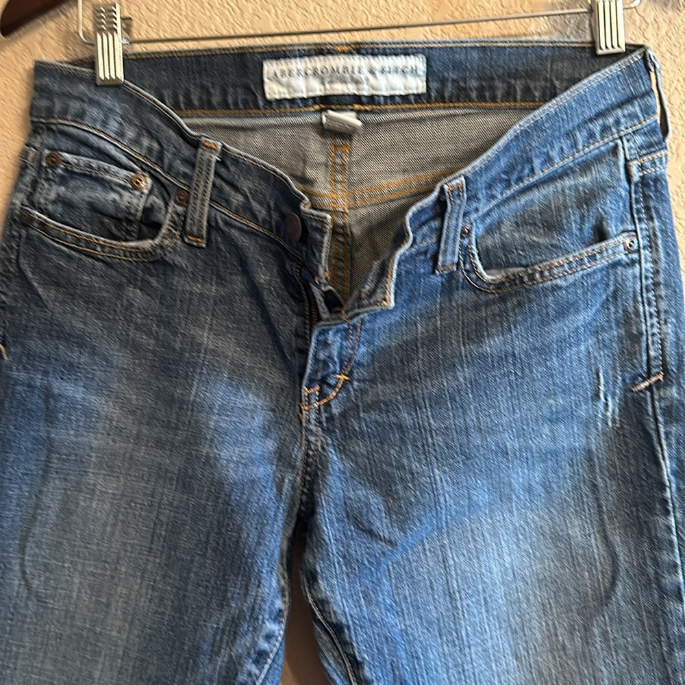 Abercrombie and Fitch - size 8R Emma jeans - casual, lt. wear, great condition. - Picture 2 of 8